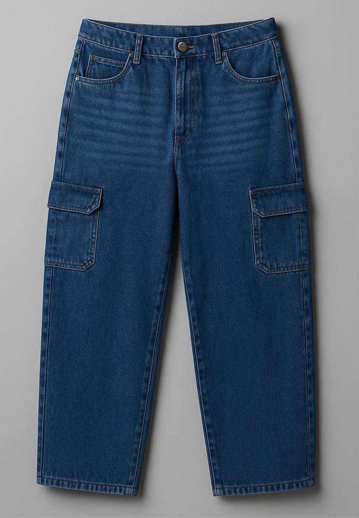 👖 ICONIC COMPANION CARGO DENIM
