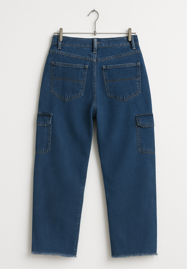 👖 ICONIC COMPANION CARGO DENIM