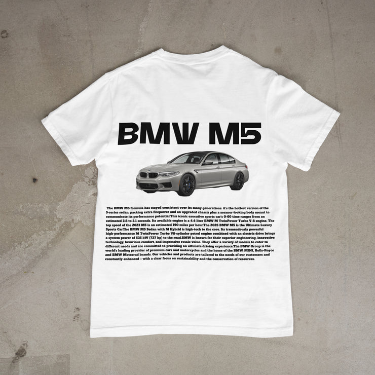🔥 BMW M5 Performance T-Shirt – The Ultimate Gear for Motorsport Enthusiasts! 🔥