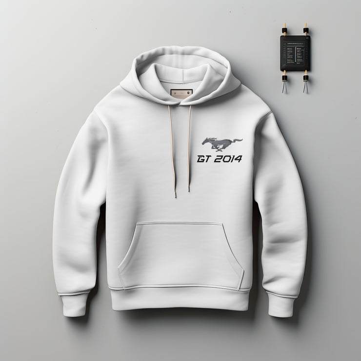 🔥 Ford Mustang GT 2014 Tribute Hoodie – Muscle Car Enthusiast Must-Have! 🚗💨