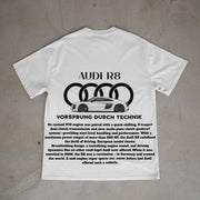 🔥 Audi R8 Graphic Tee – Retro Performance Meets Streetwear 🔥