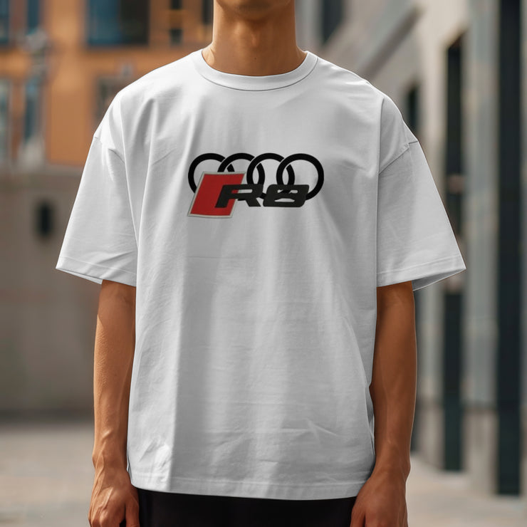 🔥 Audi R8 Graphic Tee – Retro Performance Meets Streetwear 🔥
