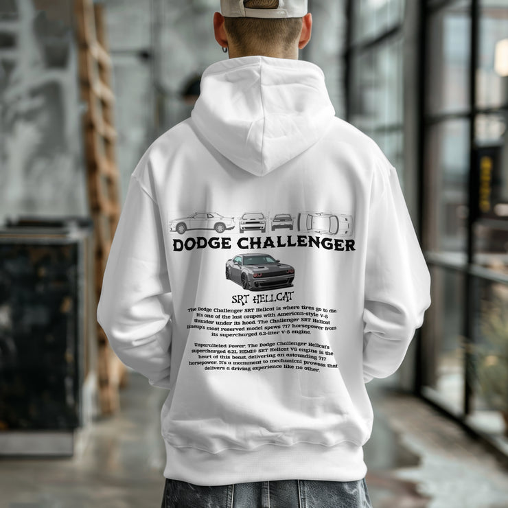 🔥 HELLRAISER HOODIE – SRT Challenger Edition 🔥