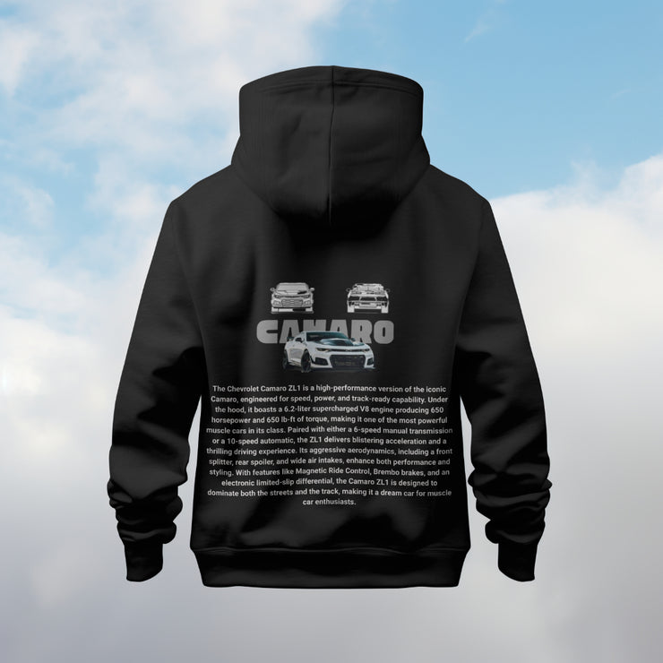 Camaro Performance Hoodie – Sleek &amp; Bold Muscle Car Apparel