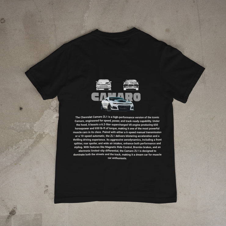 Camaro ZL1 Performance T-Shirt – Sleek &amp; Powerful Muscle Car Apparel