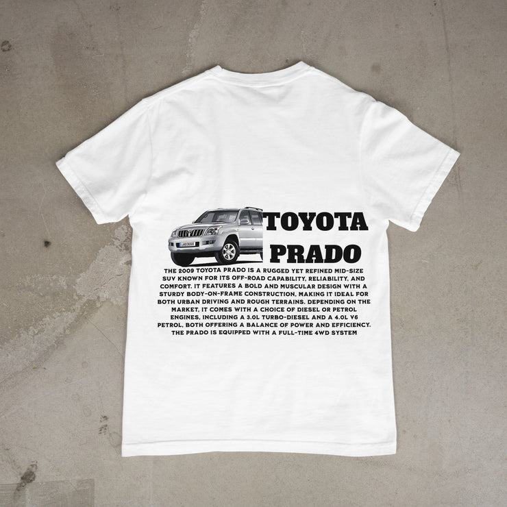 🚙🔥 Toyota Prado T-Shirt Collection – Drive Your Style! 🔥🚙