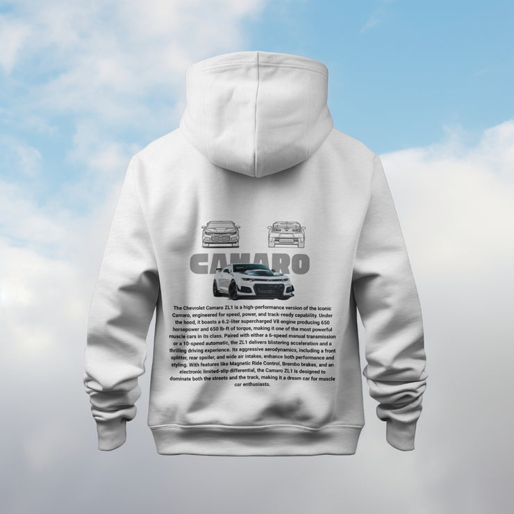 Camaro Performance Hoodie – Sleek &amp; Bold Muscle Car Apparel