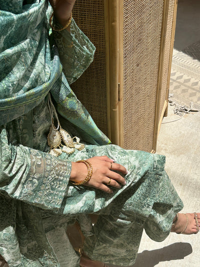 🌺 Elegant Embroidered Women Ethnic Wear 👗