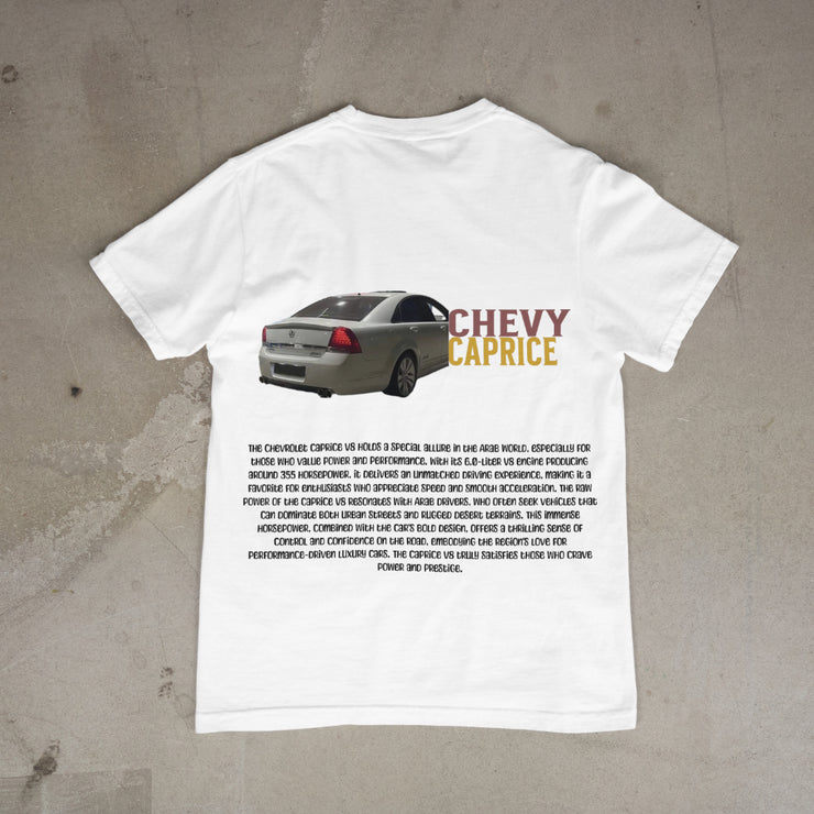 Chevy Caprice Graphic T-Shirt (White)