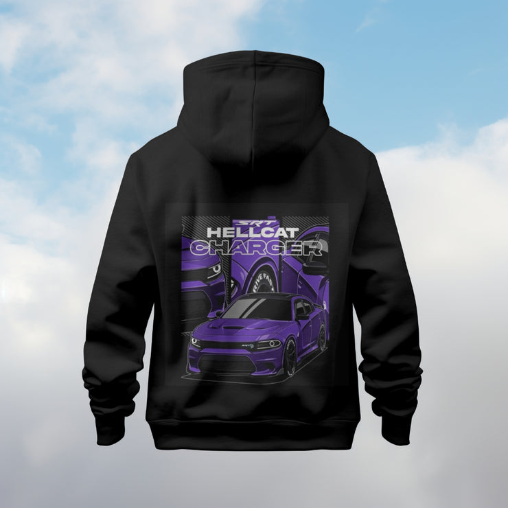 Dodge Challenger SRT Hellcat Graphic Hoodie